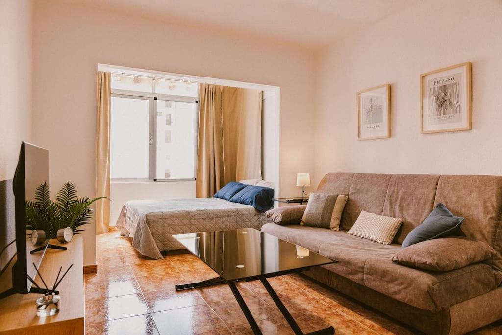 Estudio En Torre Del Mar A 3 Minutos Andando De La Playa Ngoại thất bức ảnh